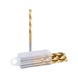 HSS TiN twist drill, 4 mm, pack of 10 - HSS TiN twist drill - 3