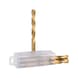 KS TOOLS HSS TiN twist drill, 12 mm, pack of 5 - HSS TiN twist drill - 3
