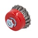 Stainless steel wire cup brush 0.5 mm, D: 75 mm - Wire brush - 3