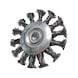 Steel wire round brush 0.3 mm, D: 75 mm - Wire brush - 3