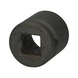 1/2 inch special socket with special profile, phosphated, 30 mm - Socket wrench insert (metal box) - 2