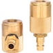 KS TOOLS Compressed air adapter set, 2-piece - Brake system (automotive, other) - 3
