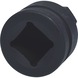 KS TOOLS 1 Zoll Kraft-Bit-Stecknuss Innensechskant, kurz, 27 mm - 1 Zoll Kraft-Bit-Stecknuss Innensechskant - 3