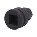 1 inch power bit socket hexagon socket, short, 36 mm - 1 inch power bit socket hexagon socket - 3