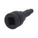 1 inch power bit socket hexagon socket, long, 17 mm - 1 inch power bit socket hexagon socket - 3