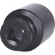 1/2 inch groove nut KM4, internal pin - Slotted nut - 3