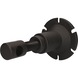 KS TOOLS Puller with spindle, bolt circle diameter 124 mm - Puller - individual parts - 2