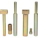 KS TOOLS Brake shoe clamping device for SAF, 6-piece - Special tools for SAF axles - 2