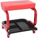 Mobile stool, L365xW360xH360mm - Work stool (workshop) - 3
