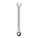 GEARplus ratchet ring spanner, 1/2 inch on hanger - GEARplus ratchet ring spanner - 2