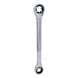 GEARplus TX E double ratchet ring spanner, E20xE24 on hanger - GEARplus TX-E double ratchet ring spanner - 3