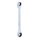 KS TOOLS GEARplus double ratchet ring spanner, 7/16 inch x 1/2 inch - GEARplus double ratchet ring spanner - 3