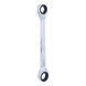 GEARplus double ratchet ring spanner, 9/16 inch x 5/8 inch - GEARplus double ratchet ring spanner - 3