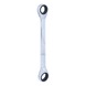 GEARplus double ratchet ring spanner 11/16 inch x 3/4 inch - GEARplus double ratchet ring spanner - 3