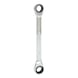 GEARplus double ratchet ring spanner, 12x13 mm on hanger - GEARplus double ratchet ring spanner - 3