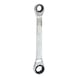 GEARplus double ratchet ring spanner, 10x13mm - GEARplus double ratchet ring spanner - 3