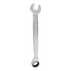 GEARplus ratchet combination spanner, reversible, 18 mm on hanger - GEARplus reversible ratchet ring spanner - 2