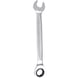 GEARplus ratchet combination wrench, reversible, 24 mm on hanger - GEARplus reversible ratchet ring spanner - 2
