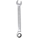GEARplus ratchet combination wrench, reversible, 27 mm on hanger - GEARplus reversible ratchet ring spanner - 2