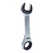 GEARplus ratchet ring spanner, short, 15 mm on hanger - GEARplus ratchet combination spanner, short - 3