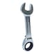 GEARplus ratchet combination wrench, short, 16 mm on hanger - GEARplus ratchet combination spanner, short - 3