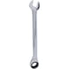 GEARplus ratchet combination wrench, reversible, 1/2 inch on hanger - GEARplus reversible ratchet ring spanner - 2
