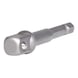 1/4 inch square adapter, for 3/8 inch socket - 1/4 inch bit adapter - 2
