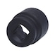 1/2 inch 12-point power socket, short, 24 mm - 1/2 inch 12-point heavy-duty socket - 3