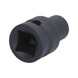 KS TOOLS 1/2 inch hex power socket, short, 9 mm on hanger - 1/2 inch hex power socket - 3