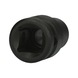 1/2 inch hex power socket, short, 11 mm - 1/2 inch hex power socket - 3
