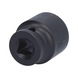 1/2 inch hex power socket, short, 27 mm - 1/2 inch hex power socket - 3