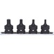 1/2 inch power bit socket set, short, 4-piece - Power bit sockets - 2