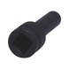 1/2 inch hex power socket, long, 8 mm on hanger - 1/2 inch hex power socket - 3