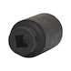 1/2 inch hex power socket, long, 30 mm on hanger - 1/2 inch hex power socket - 3
