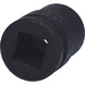 3/4 inch hex power socket, short, 22 mm on hanger - 3/4 inch hex power socket - 3