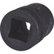 3/4 inch hex power socket, short, 24 mm - 3/4 inch hex power socket - 3