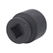3/4 inch hex power socket, short, 37 mm - 3/4 inch hex power socket - 3