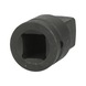 3/4 inch power socket adapter, 3/4 inch F x 1 inch M on hanger - 3/4 inch bit adapter - 3