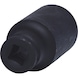 3/8 inch hex power socket, long, 22 mm - 3/8 inch hex power socket - 3