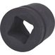KS TOOLS 1 Zoll Sechskant-Kraft-Stecknuss, kurz, 33mm - 1 Zoll Sechskant-Kraft-Stecknuss - 3