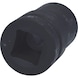 1 inch hex power socket, medium length, 32 mm - 1-inch hex power socket - 3