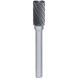 KS TOOLS HM cylindrical milling cutter, form A with face teeth, 10 mm - HM cylindrical burr - 2