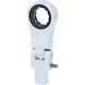 9x12 mm socket ring spanner with joint and switch lever, 17 mm - Socket ring spanner - 3