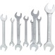 Double open-end wrench set, 10-piece 8-32 mm - Double-ended spanner set - 3