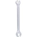 Open double ring spanner, angled, 8x10mm - Open double ring spanner - 3