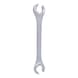 Open double ring spanner, angled, 24x27mm - Open double ring spanner - 3