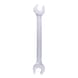 Double open-ended spanner, 17x19 mm on hanger - Double open-end spanner - 3