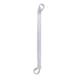 Double ring spanner, offset, 13x17 mm on hanger - Double ring spanner, offset - 3