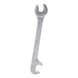 Combination wrench, 15 degrees, 75 degrees, 8 mm - Double open-end spanner - 3