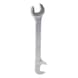 Combination wrench, 15 degrees, 75 degrees, 9 mm - Double open-end spanner - 3